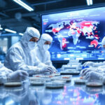Laboruntersuchung von Mpox mit globaler Ausbreitung auf Weltkarte