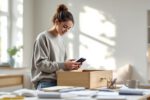 Student legt Smartphone in Schublade als Symbol für Digital Detox im Studium.