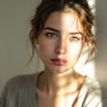 Nachdenkliche Person im Halbschatten als Symbol für das Erkennen und Behandeln von Depression Symptomen